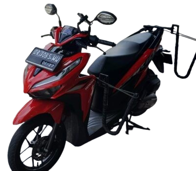 SCOOTER WITH SURF RACK